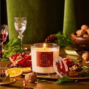 Rewind Poinsettia Holiday Cocktail Candle